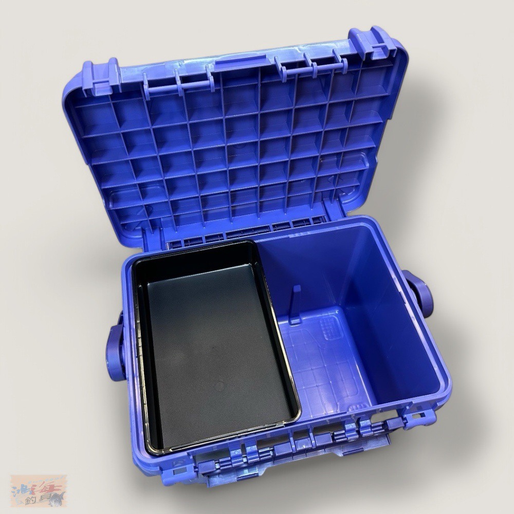 中壢鴻海釣具【DAIWA】TACKLE BOX TB7000 紫色限量工具箱套組(置竿價×2/路亞支架×1)-細節圖5