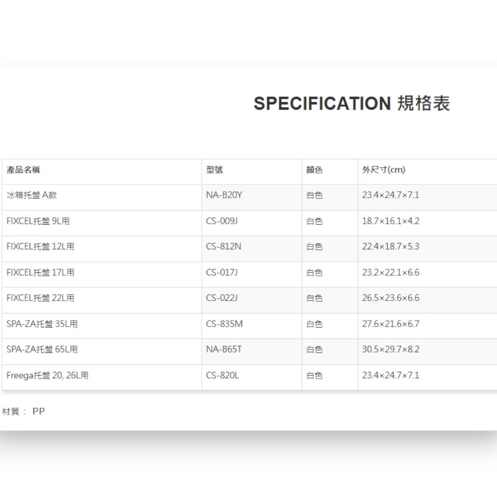 中壢紅海釣具【SHIMANO】冰箱托盤 內盒 冰箱配件 冰箱止滑墊 防滑腳墊-細節圖5