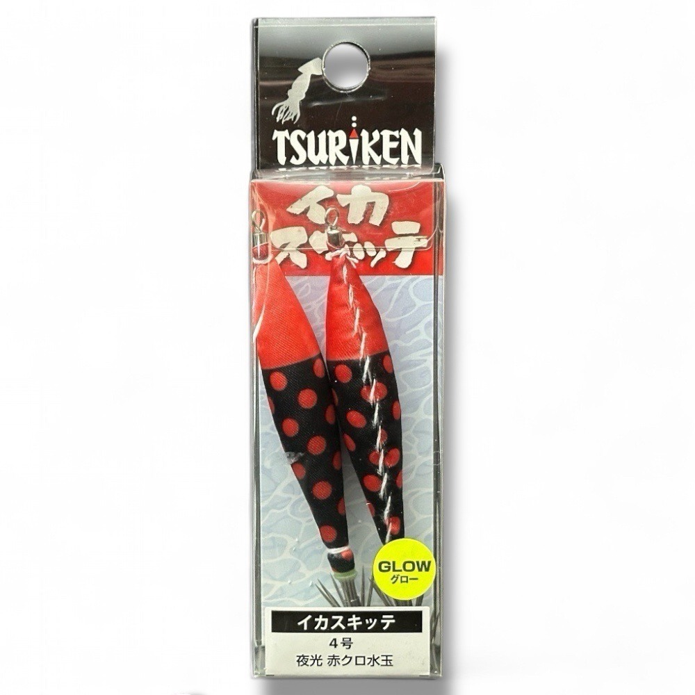 紅海釣具企業社《TSURIKEN 釣研》布卷 透抽布捲 船釣透抽 軟絲 イカスキッテ 4号透抽布捲-2入 24年新色-規格圖7
