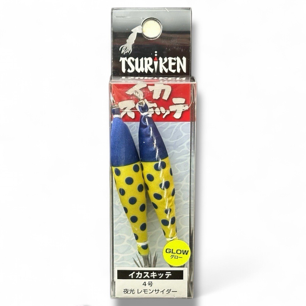 紅海釣具企業社《TSURIKEN 釣研》布卷 透抽布捲 船釣透抽 軟絲 イカスキッテ 4号透抽布捲-2入 24年新色-規格圖8