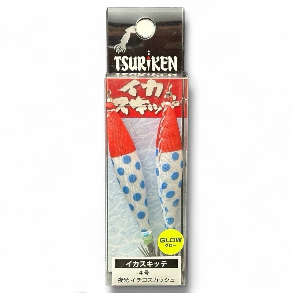 紅海釣具企業社《TSURIKEN 釣研》布卷 透抽布捲 船釣透抽 軟絲 イカスキッテ 4号透抽布捲-2入 24年新色-規格圖7