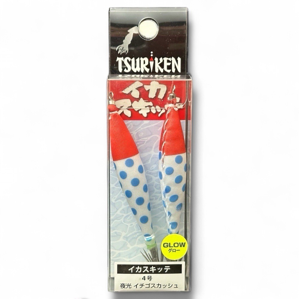 紅海釣具企業社《TSURIKEN 釣研》布卷 透抽布捲 船釣透抽 軟絲 イカスキッテ 4号透抽布捲-2入 24年新色-規格圖8