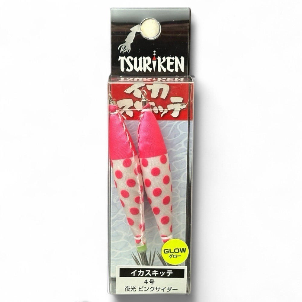 紅海釣具企業社《TSURIKEN 釣研》布卷 透抽布捲 船釣透抽 軟絲 イカスキッテ 4号透抽布捲-2入 24年新色-規格圖7