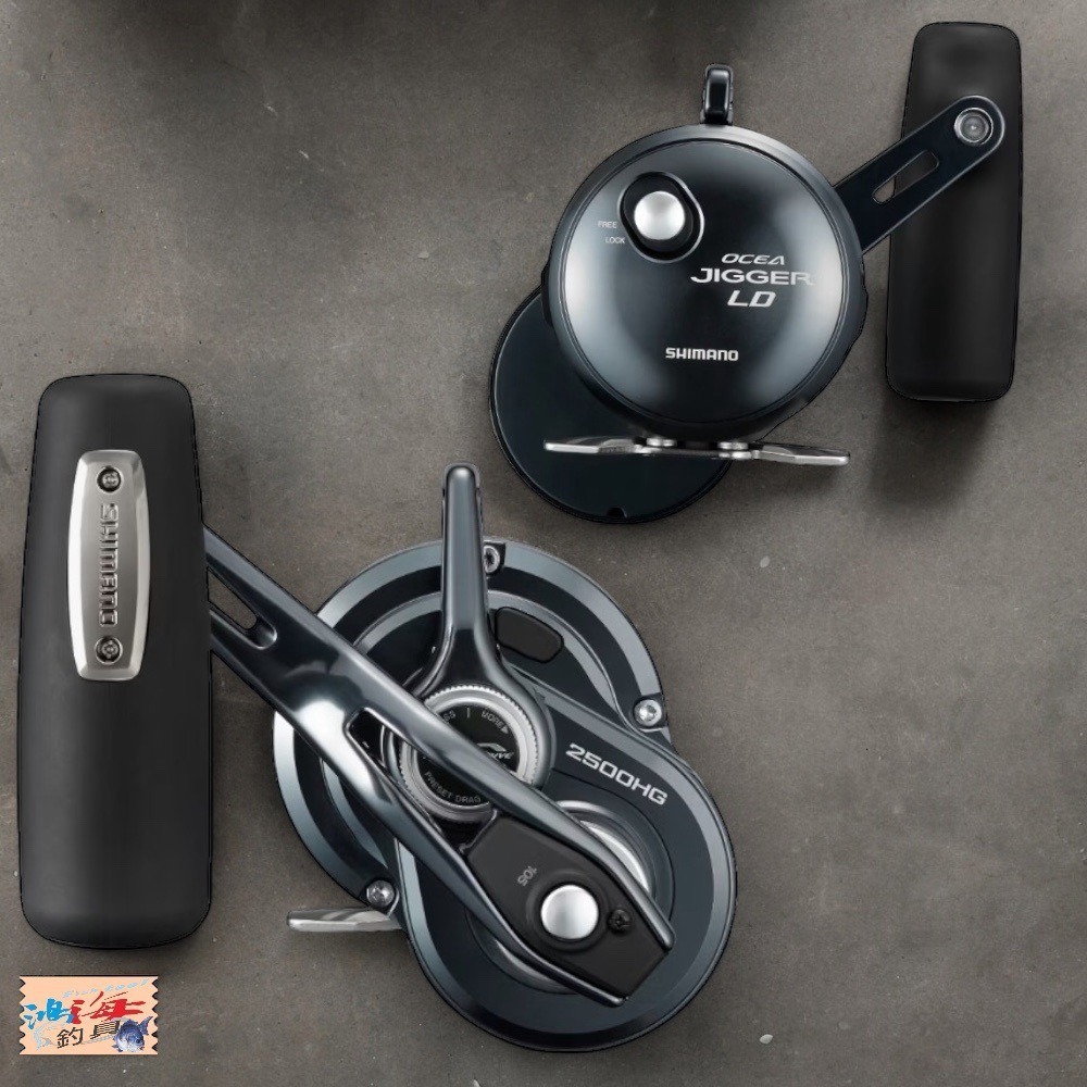 中壢鴻海釣具【SHIMANO】OCEA JIGGER LD 2500MG/HG 兩軸捲線器（２４年款）-細節圖5