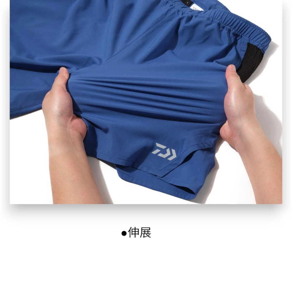 中壢紅海釣具【DAIWA】DP-8926 黑色輕便短褲 2026春夏 防潑水 彈性伸縮 抗UV 釣魚短褲 戶外機能褲-細節圖6