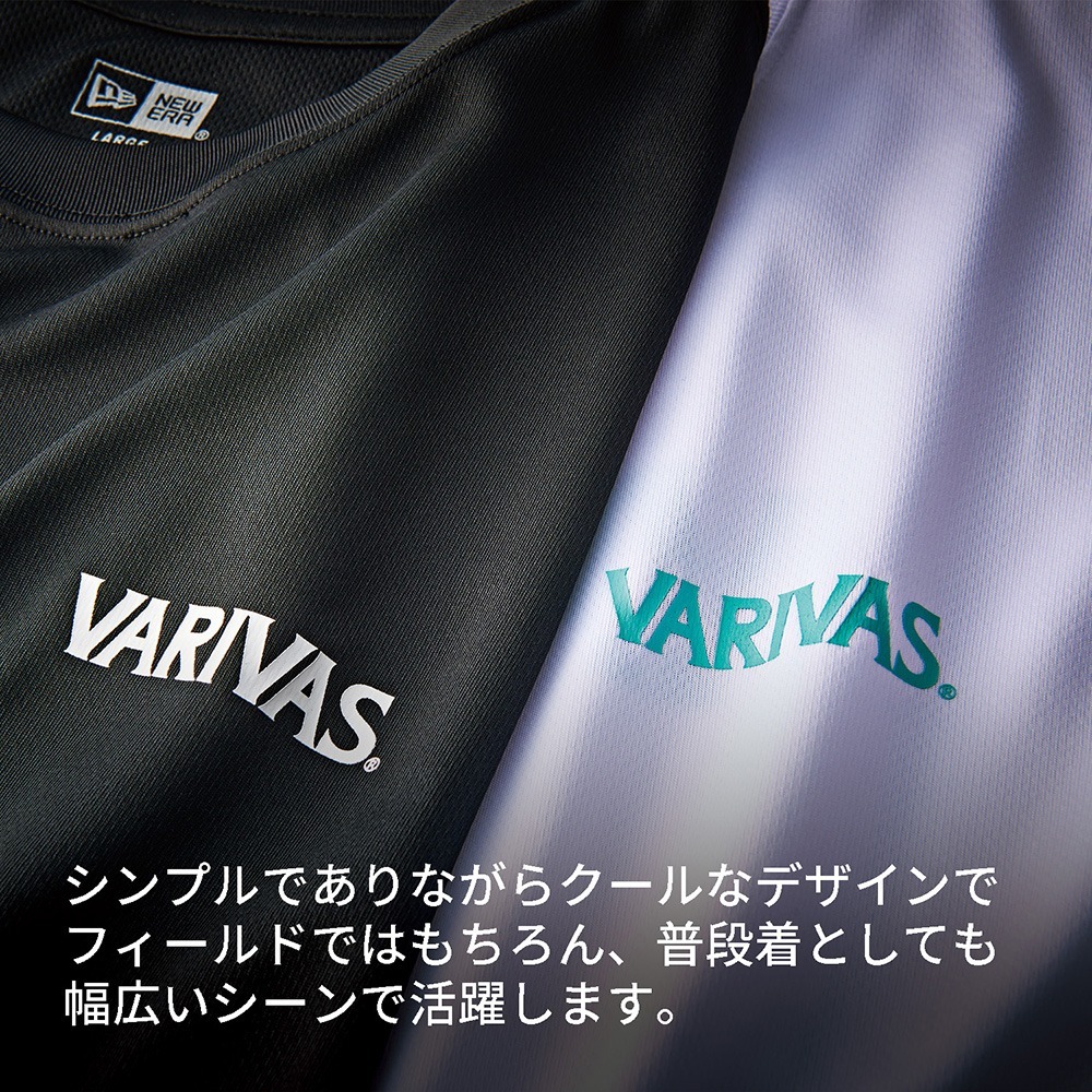 中壢鴻海釣具《VARIVAS》VAT-49 VARIVAS×NEWERA 聯名款 吸水速乾短袖T卹-細節圖7