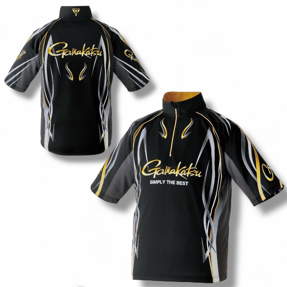 【gamakatsu】GM-3735 吸水速乾抗UV短袖釣魚衫 (追加25年新色)-細節圖3