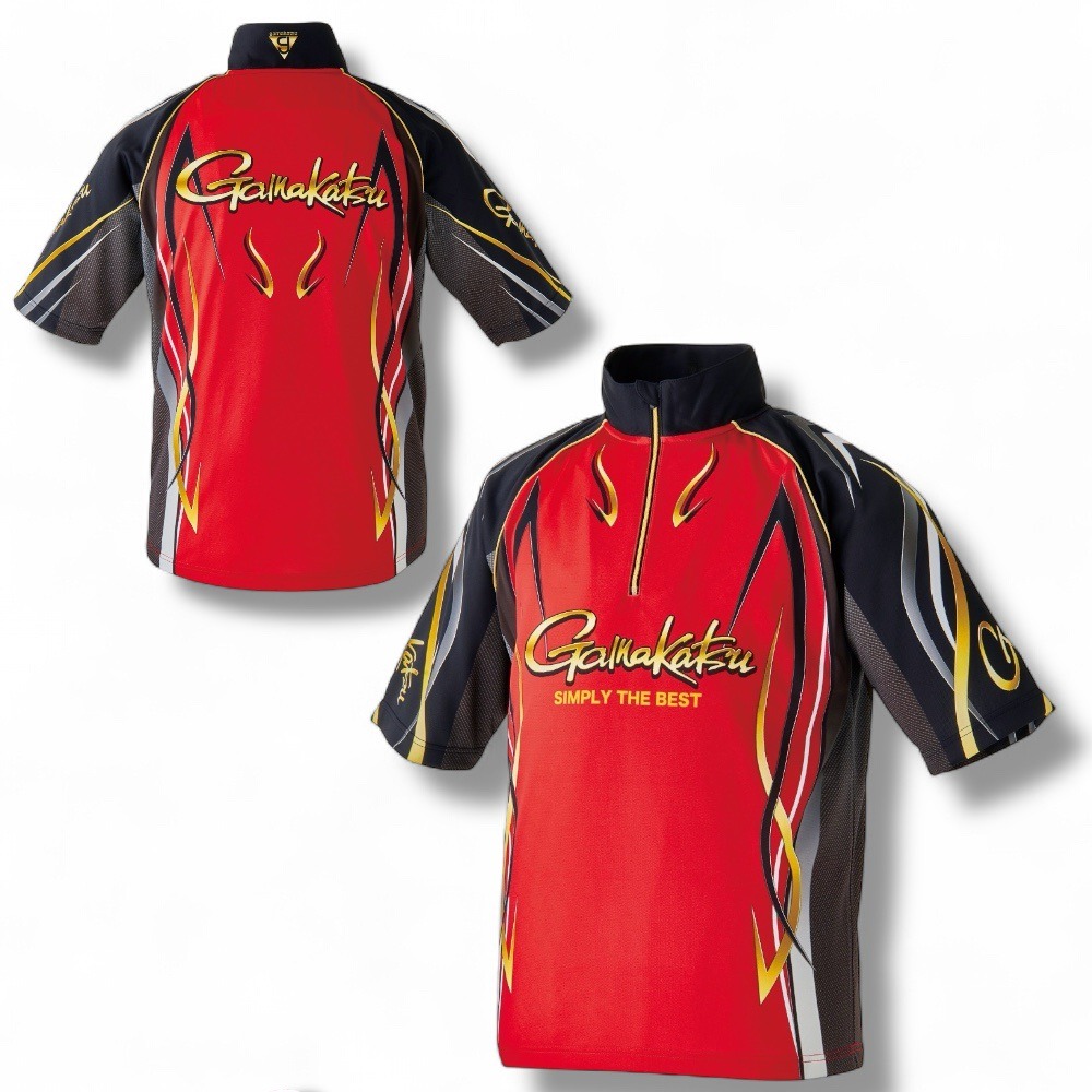 【gamakatsu】GM-3735 吸水速乾抗UV短袖釣魚衫 (追加25年新色)-細節圖4