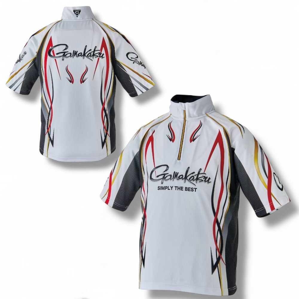 【gamakatsu】GM-3735 吸水速乾抗UV短袖釣魚衫 (追加25年新色)-細節圖5