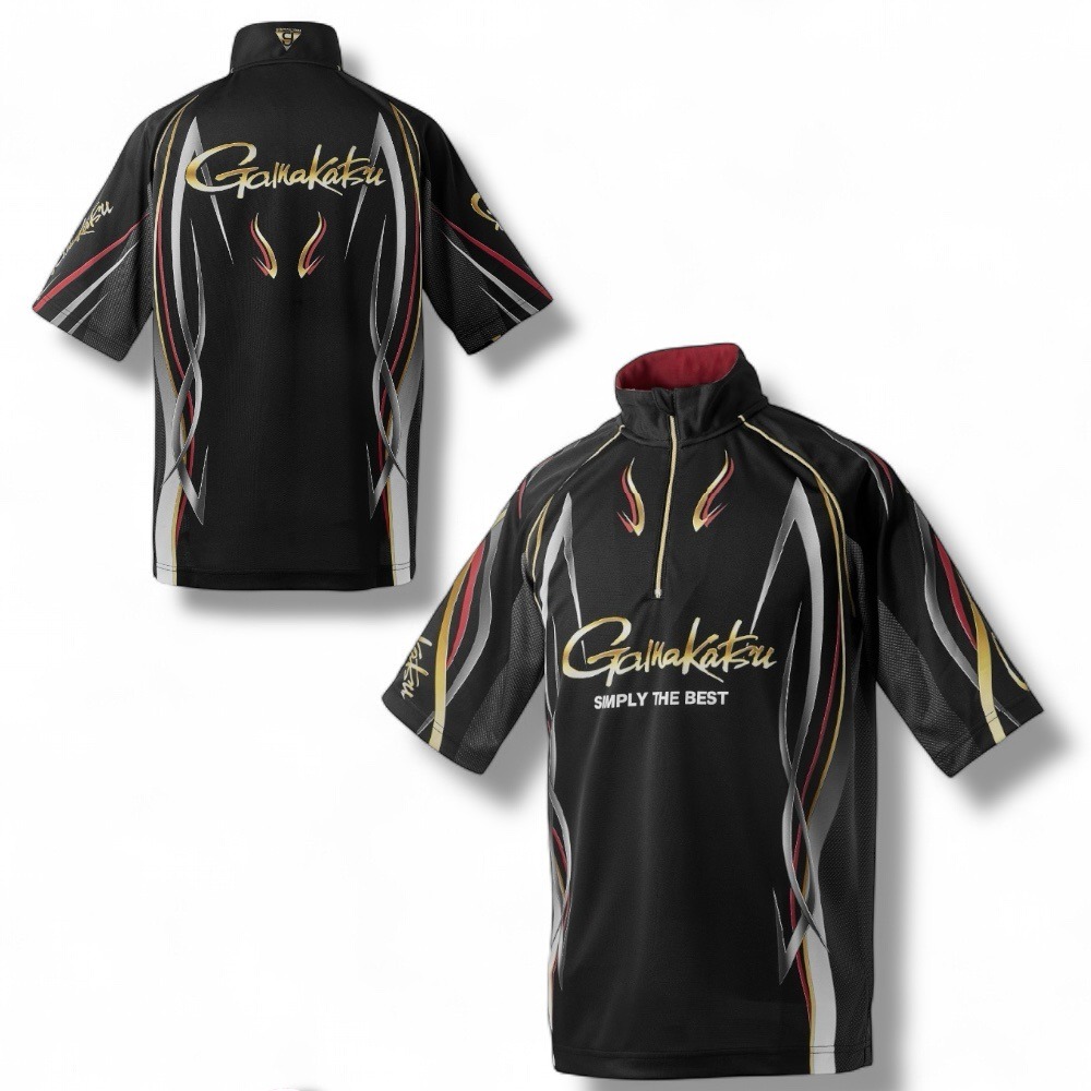 【gamakatsu】GM-3735 吸水速乾抗UV短袖釣魚衫 (追加25年新色)-細節圖7