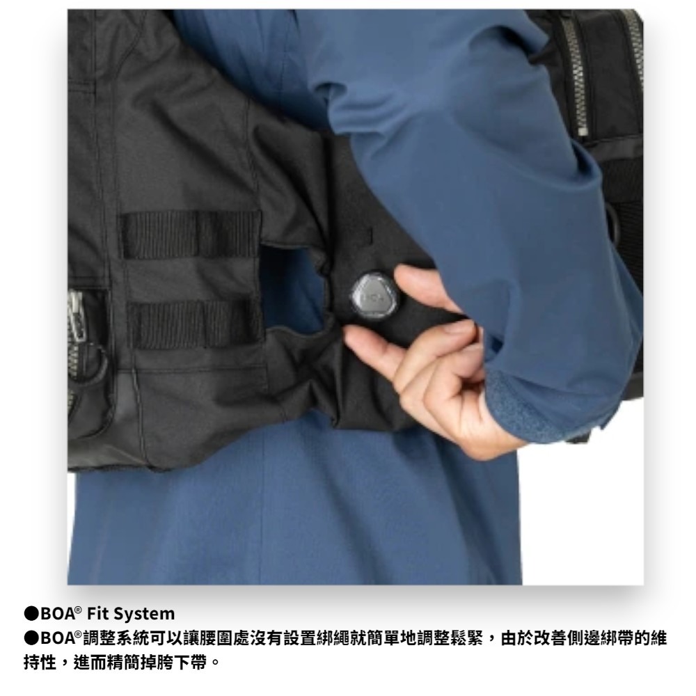 中壢紅海釣具【SHIMANO】VF-274W 黑色浮力釣魚背心 路亞救生背心-細節圖4