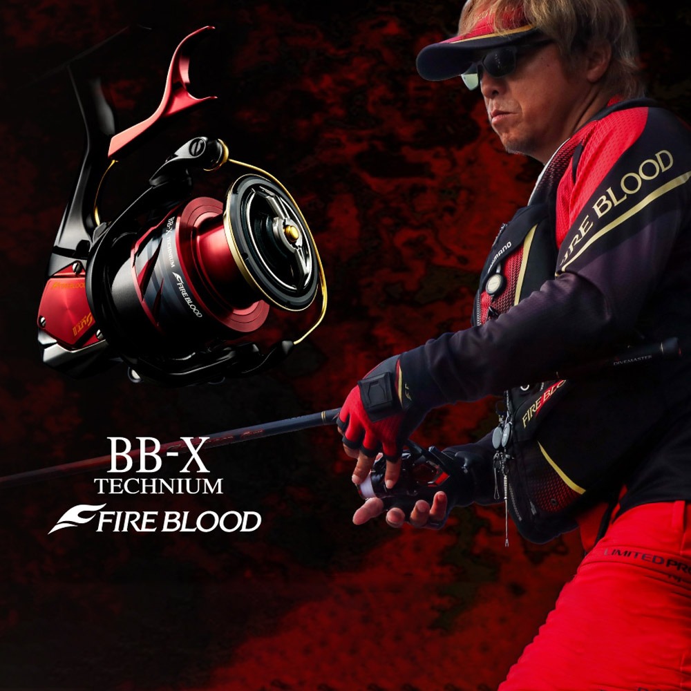 中壢鴻海釣具《SHIMANO》BB-X TECHNIUM FIRE BLOOD  頂級手剎車捲線器-細節圖6