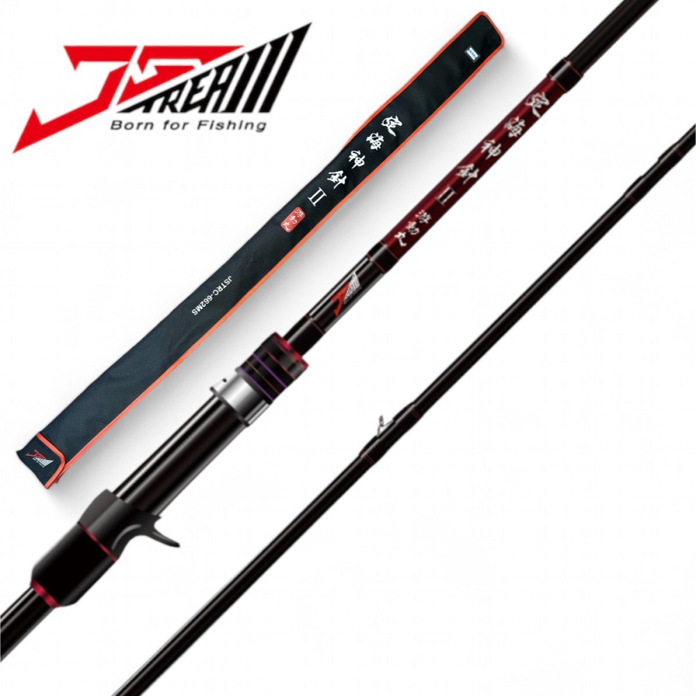 中壢鴻海釣具【JSTREAM】定海神針II 游動丸竿 JSTRC II-66MST-細節圖2