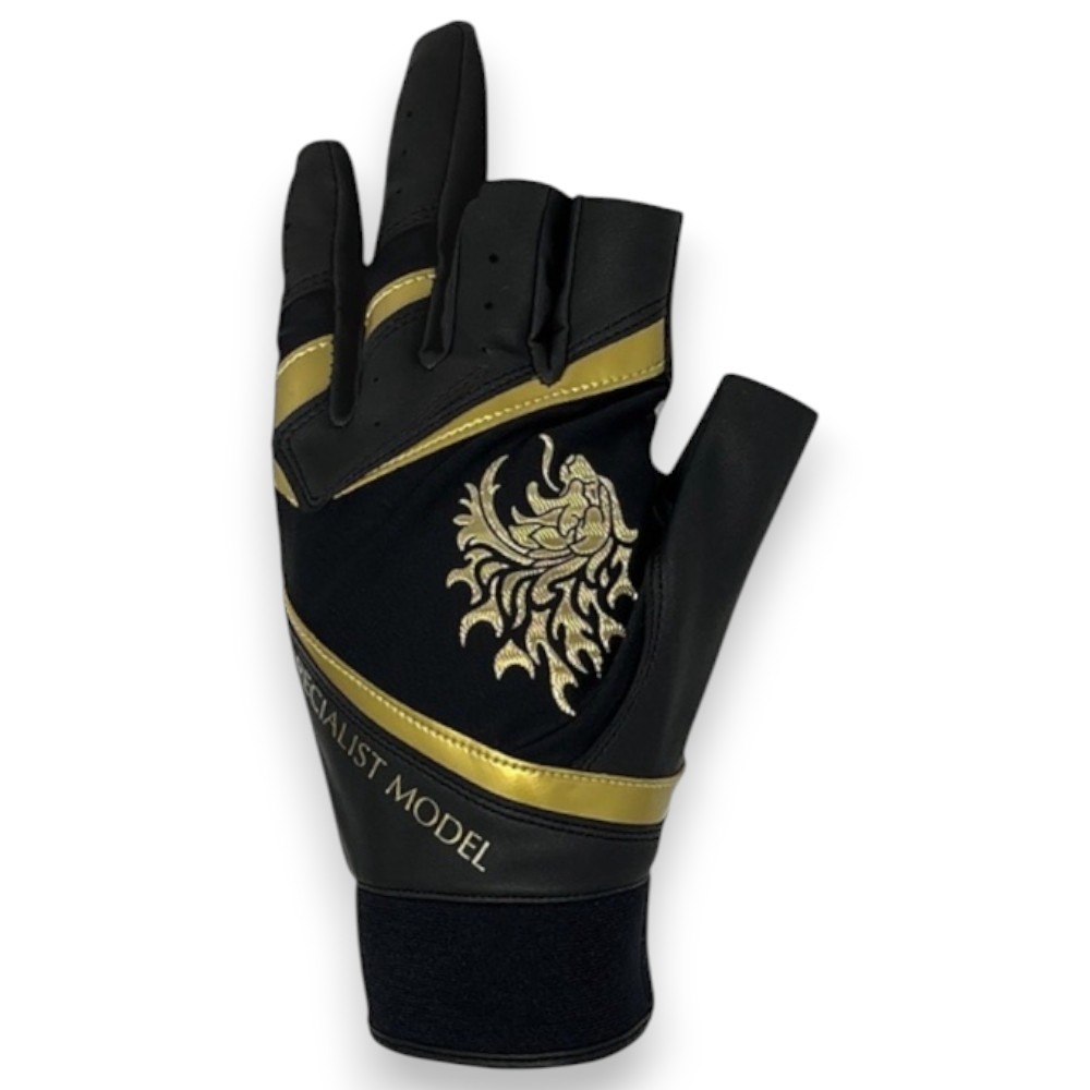 中壢紅海釣具【SUNLINE】SUG-238 金獅三指釣魚手套-細節圖3