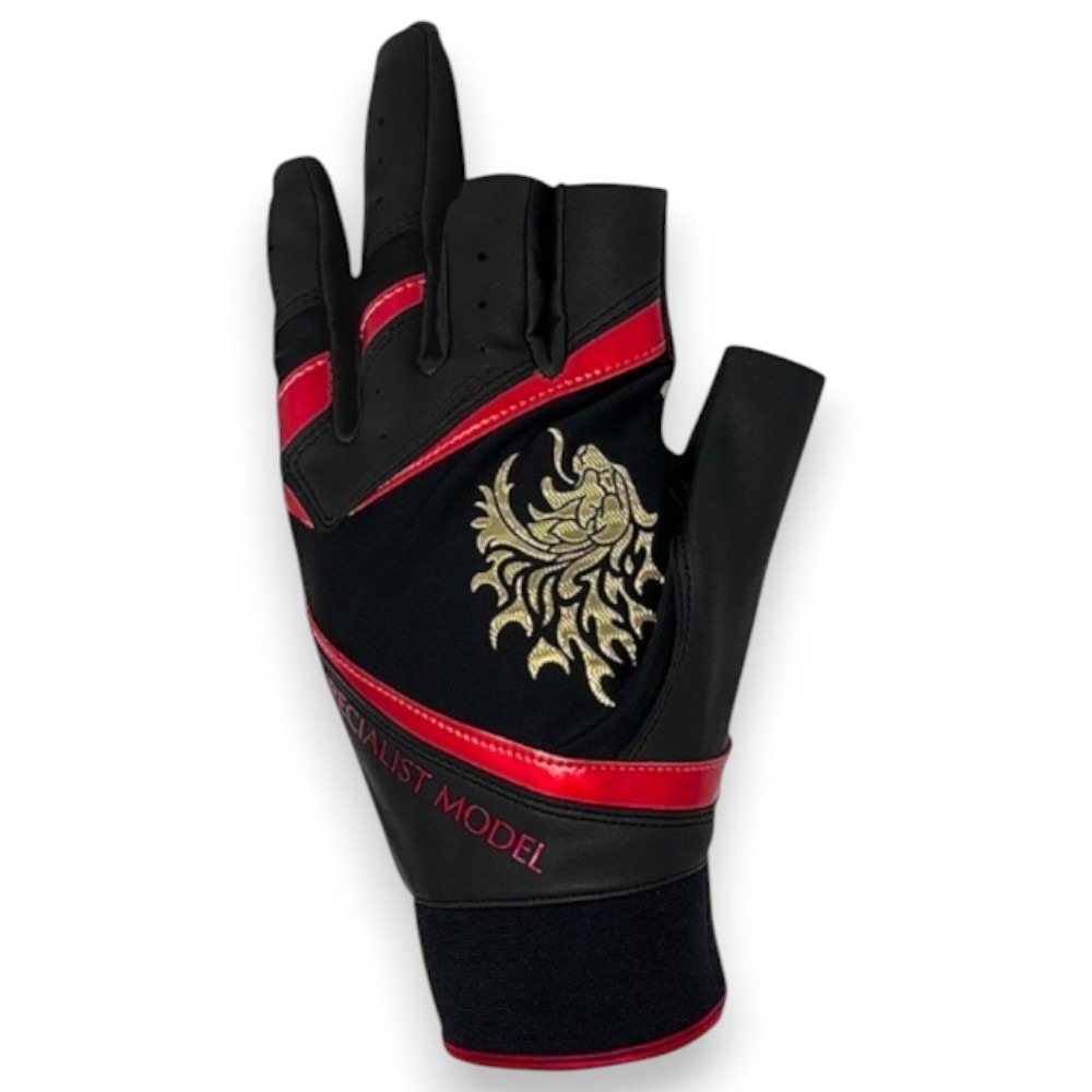 中壢紅海釣具【SUNLINE】SUG-238 金獅三指釣魚手套-細節圖6