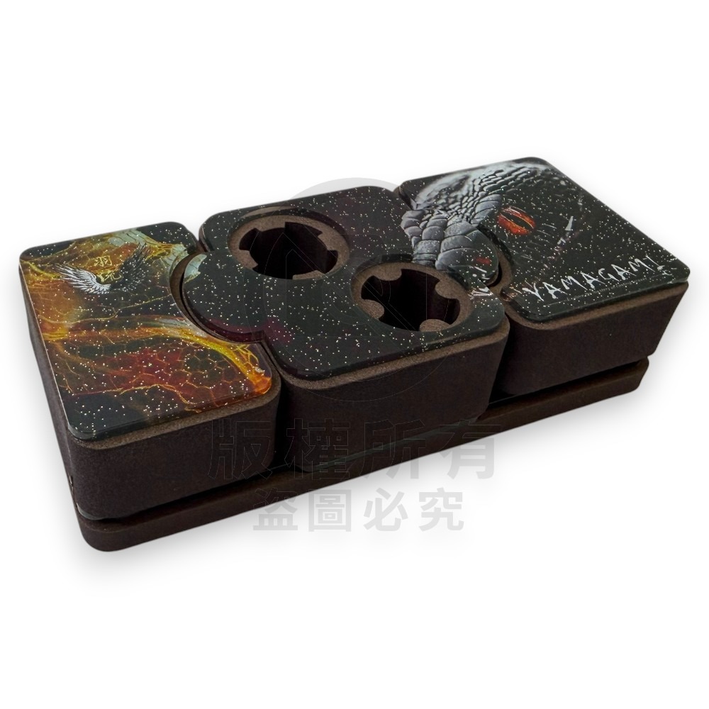 中壢紅海釣具【Mustad】羽流 金蛇 赤蟒 黃金蟒 磁吸置竿架組(雙孔新版)-細節圖7