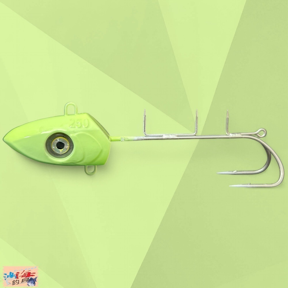 中壢鴻海釣具 電子LED 入水亮魚眼 天亞 雙鉤天亞頭 船釣白帶 (單眼)-細節圖3