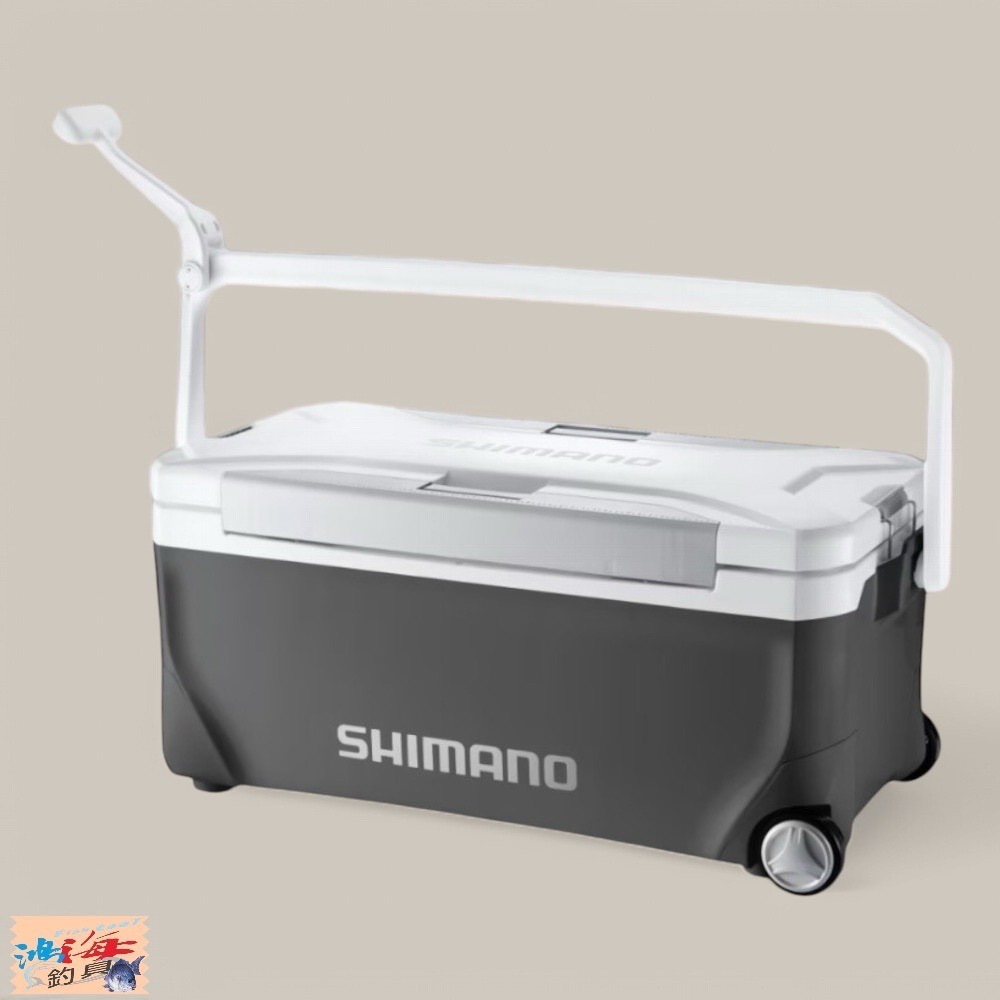 中壢鴻海釣具【SHIMANO】 NS-C35Y SPAZA LIMITED 350 附滑輪 底三面真空冰箱 (24年款)-規格圖8