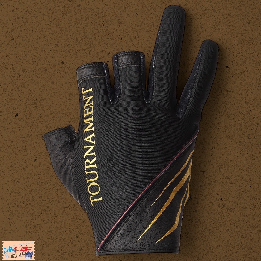 紅海釣具企業社【DAIWA】 DG-1024TW TOURNAMENT 三指釣魚手套(24年秋磯款)-規格圖6