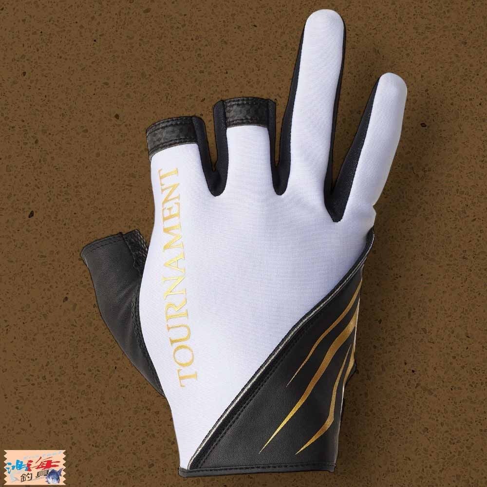 紅海釣具企業社【DAIWA】 DG-1024TW TOURNAMENT 三指釣魚手套(24年秋磯款)-規格圖6