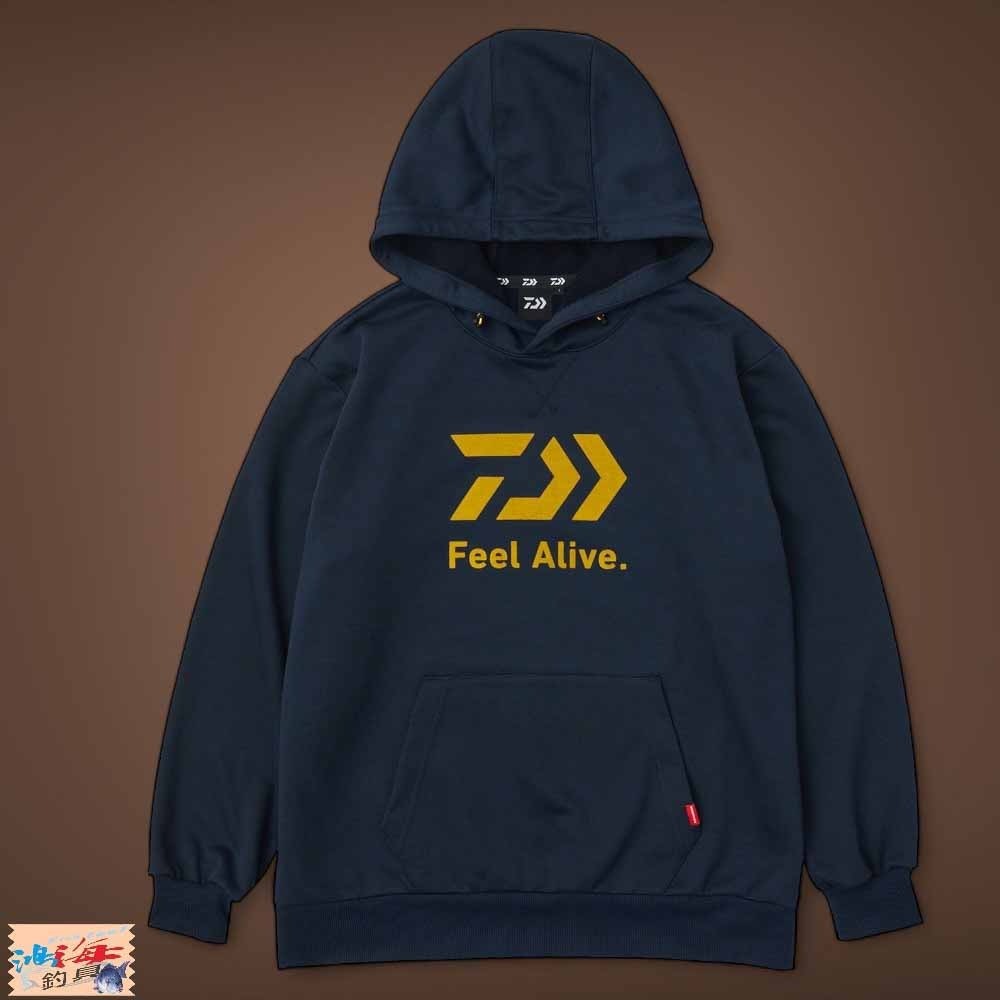 中壢鴻海釣具【DAIWA】 DE-8124 DANROTECH 運動長袖連帽衫-規格圖2