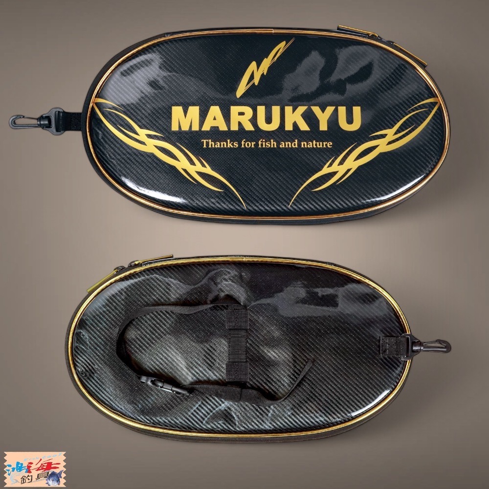 中壢鴻海釣具【MARUKYU】タモ枠ケースTR-01 磯玉網袋 保護套-細節圖2