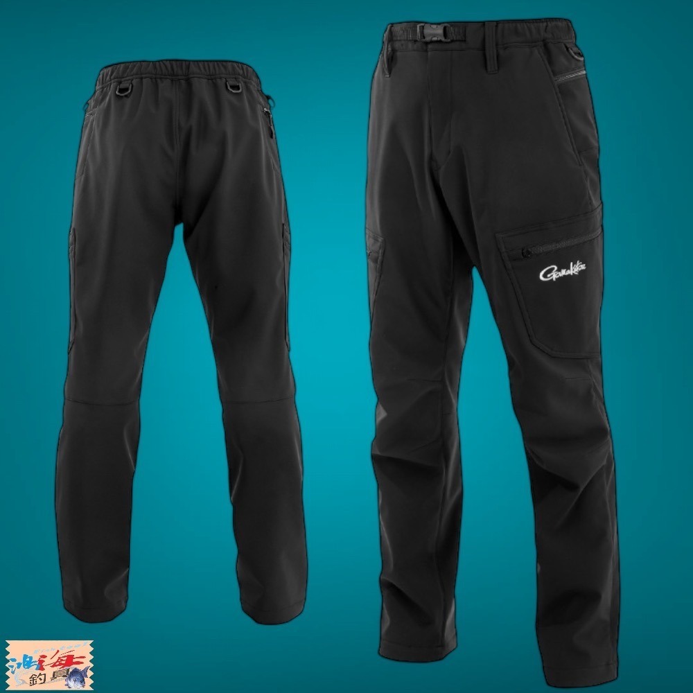 紅海釣具企業社【gamakatsu】 GM-3754 彈性防潑水釣魚褲 (24秋冬款)-規格圖9