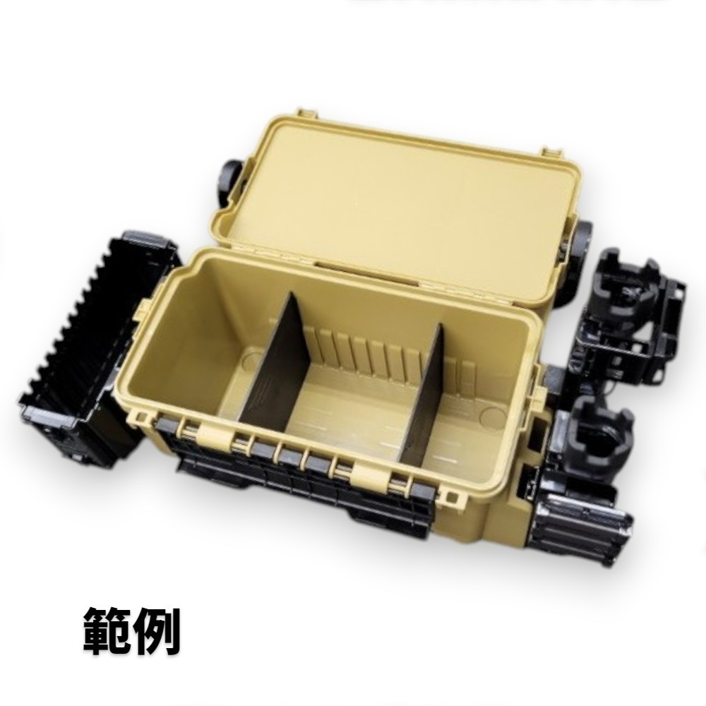 中壢鴻海釣具【MEIHO】明邦 VS-7070 VS-7070N 工具箱 (黑綠色/黑色)-細節圖6