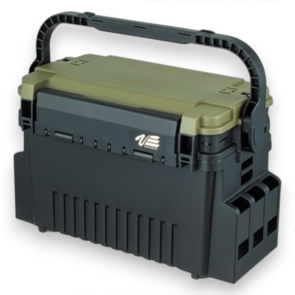 中壢鴻海釣具【MEIHO】明邦 VS-7070 VS-7070N 工具箱 (黑綠色/黑色)-規格圖8