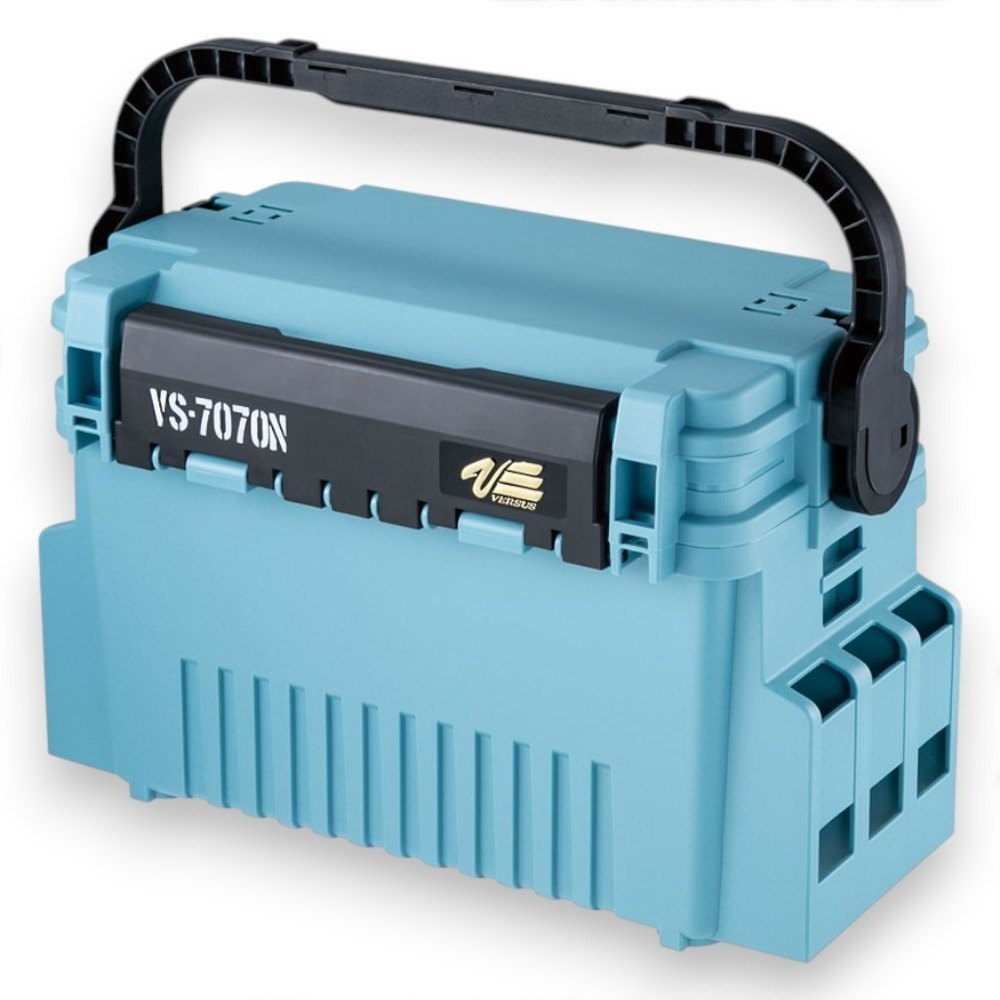 中壢鴻海釣具【MEIHO】明邦 VS-7070 VS-7070N 工具箱 (黑綠色/黑色)-規格圖8