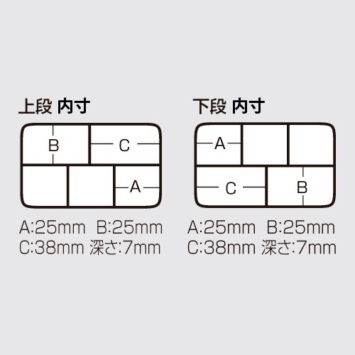 中壢鴻海釣具【MEIHO】 PA-10SS 零件盒 收納盒-細節圖7