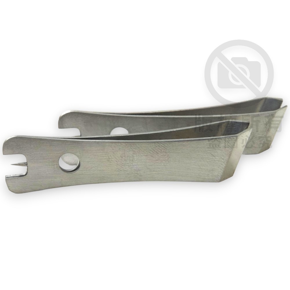 中壢鴻海釣具【gamakatsu】GM-2613  (斜刃) 銀色（BLACK WORKS）子線剪(24年款)-細節圖7