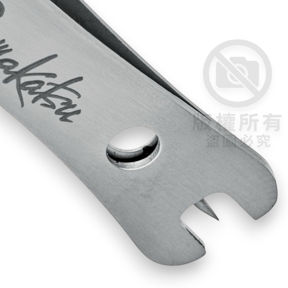 中壢鴻海釣具【gamakatsu】GM-2613  (斜刃) 銀色（BLACK WORKS）子線剪(24年款)-細節圖10
