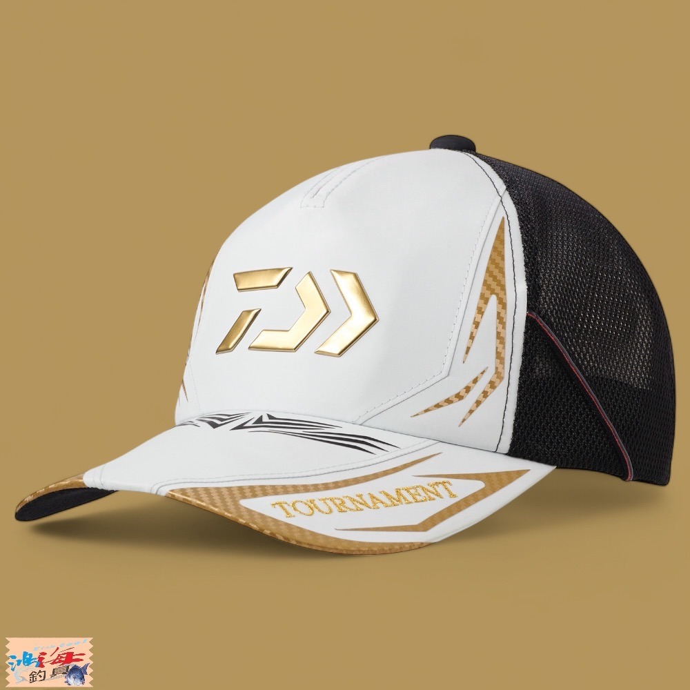 紅海釣具企業社【DAIWA】DC-1224TW TOURNAMENT 透氣釣魚帽-半網帽 FREE (24年款)-規格圖7