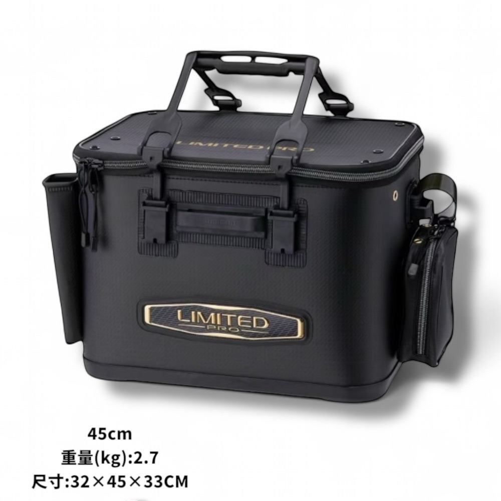 紅海釣具企業社【SHIMANO】BK-121X LIMITED PRO FIRE BLOOD 活魚桶(24秋磯款)-規格圖9