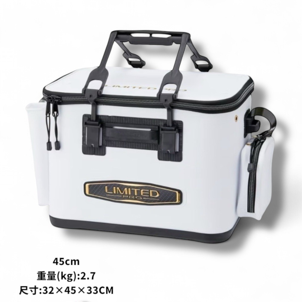 紅海釣具企業社【SHIMANO】BK-121X LIMITED PRO FIRE BLOOD 活魚桶(24秋磯款)-規格圖9