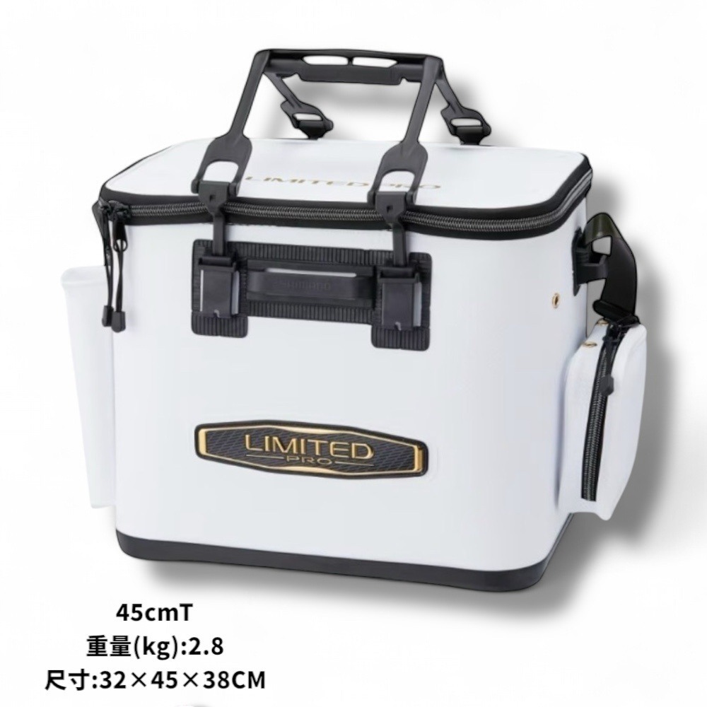 紅海釣具企業社【SHIMANO】BK-121X LIMITED PRO FIRE BLOOD 活魚桶(24秋磯款)-規格圖9