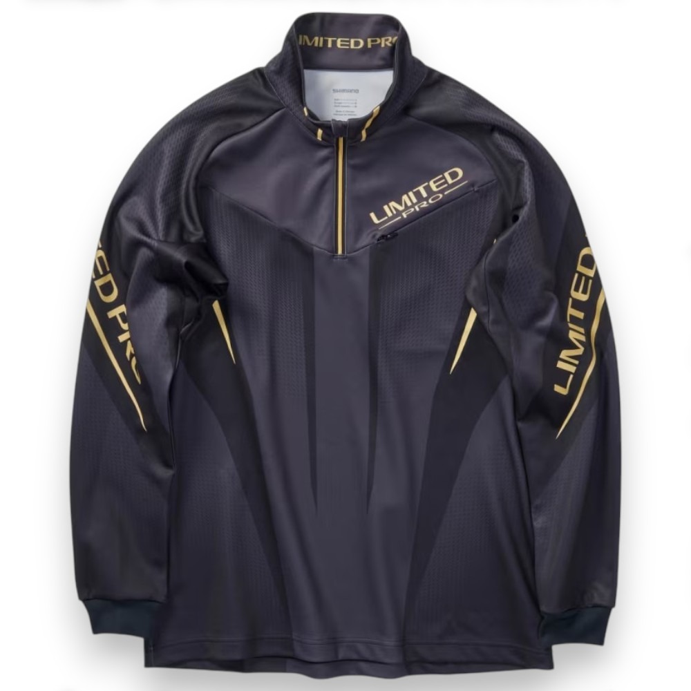 中壢鴻海釣具【SHIMANO】SH-110X LIMITED PRO FIRE BLOOD 保暖長袖釣魚衫(24秋磯款)-規格圖11