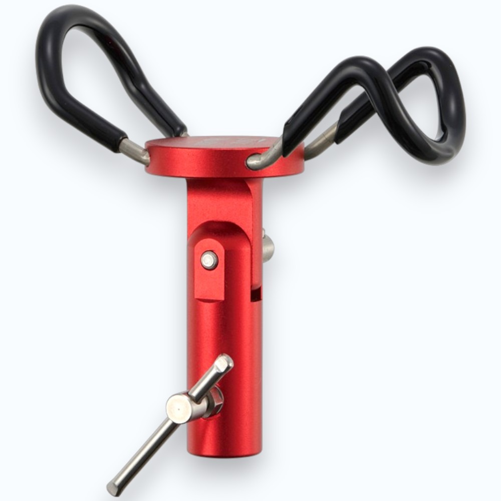 中壢紅海釣具【TSuriMusha】釣武者 竿受 置竿架 竿受頭 冰箱底座-規格圖6