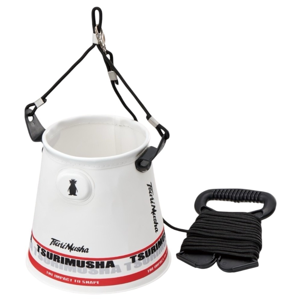 紅海釣具企業社【TSuriMusha】 釣武者  錐形取水桶 取水袋-細節圖2
