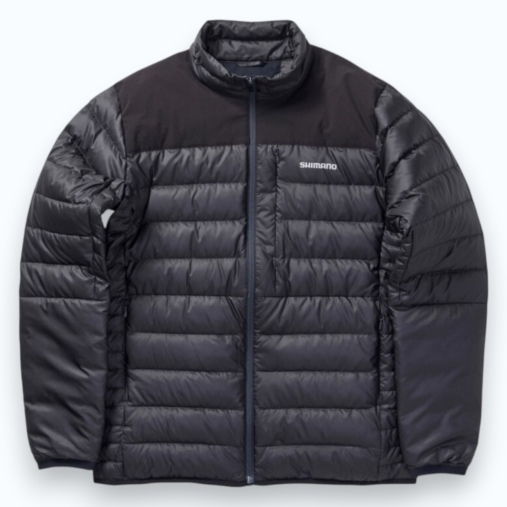 紅海釣具企業社【SHIMANO】WJ-012X 黑色羽絨外套(24秋磯款) 防寒保暖釣魚外套 超輕量-規格圖11