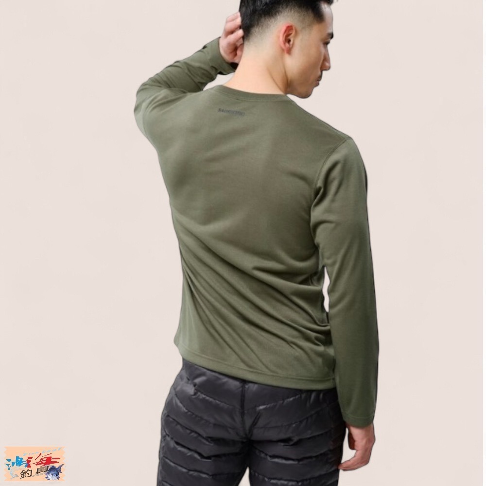 紅海釣具企業社【SHIMANO】SH-011X 速乾長袖釣魚T恤(24秋磯款)-細節圖3