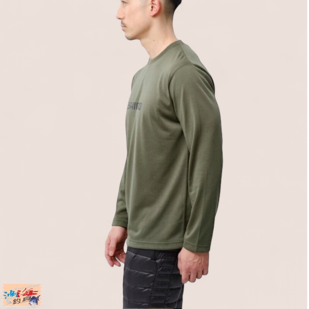 紅海釣具企業社【SHIMANO】SH-011X 速乾長袖釣魚T恤(24秋磯款)-細節圖4