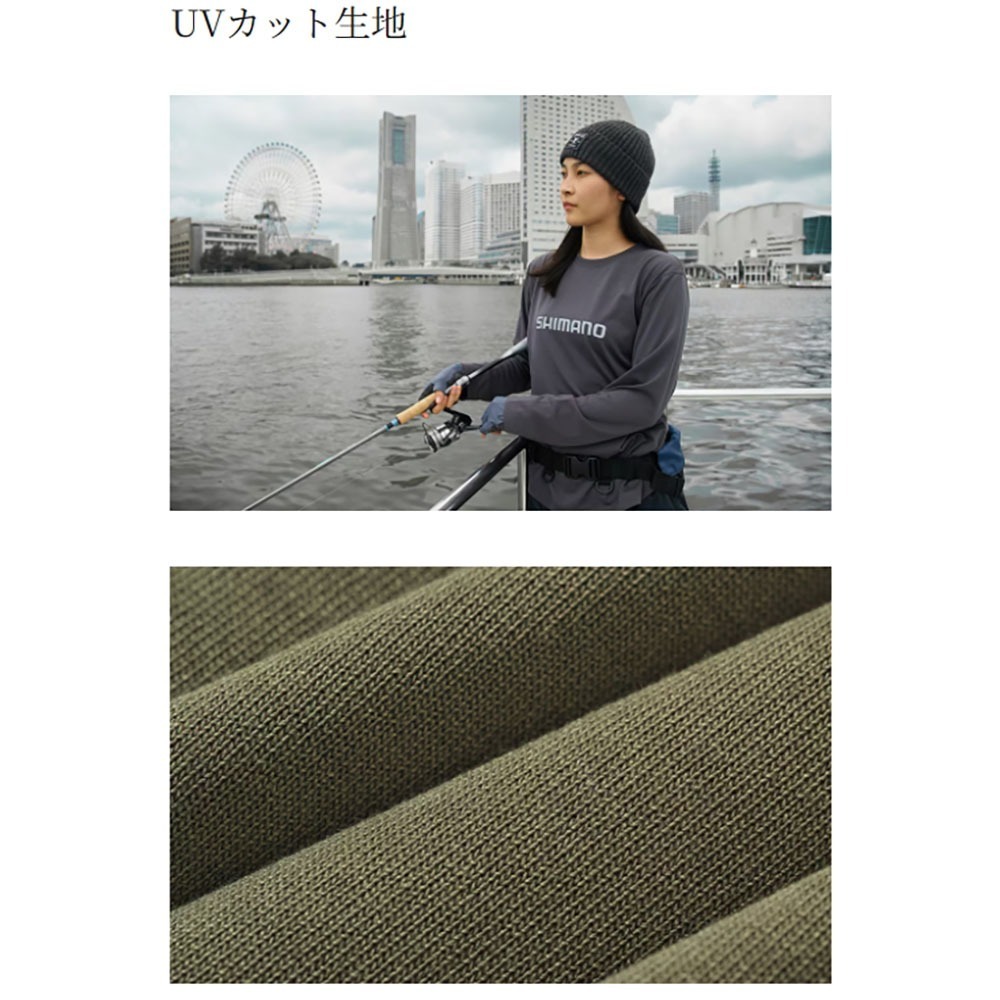 紅海釣具企業社【SHIMANO】SH-011X 速乾長袖釣魚T恤(24秋磯款)-細節圖5