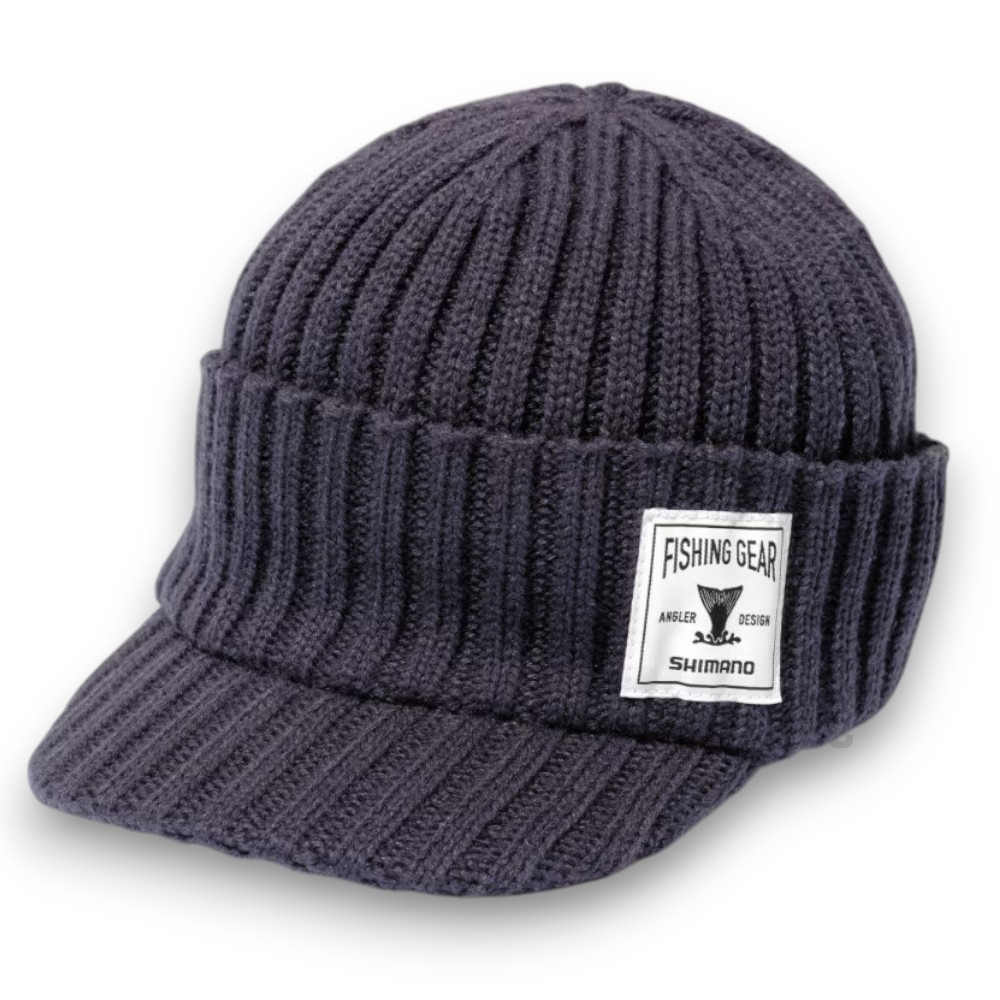 中壢紅海釣具【SHIMANO】 CA-054X 針織保暖帽 附帽簷保暖釣魚毛帽  (25年秋磯款)-規格圖9