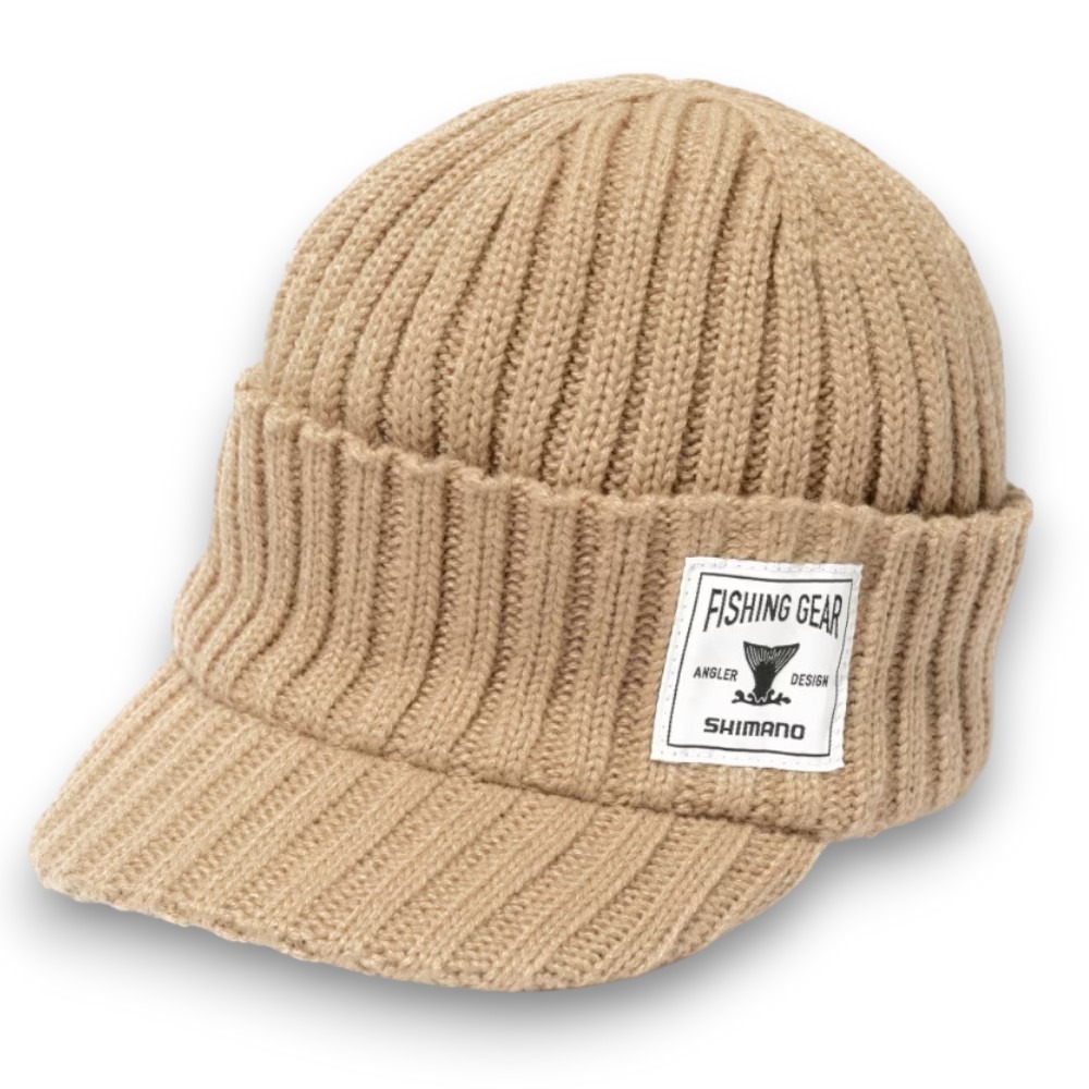 中壢紅海釣具【SHIMANO】 CA-054X 針織保暖帽 附帽簷保暖釣魚毛帽  (25年秋磯款)-規格圖9