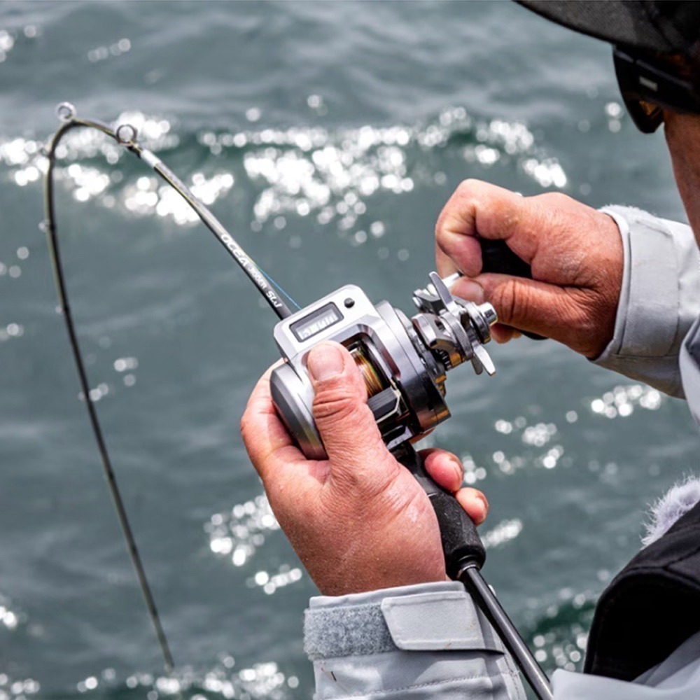 紅海釣具企業社【SHIMANO】 OCEA CONQUEST CT 捲線器 電子數位碼表兩軸捲線器 (24年款)-細節圖4