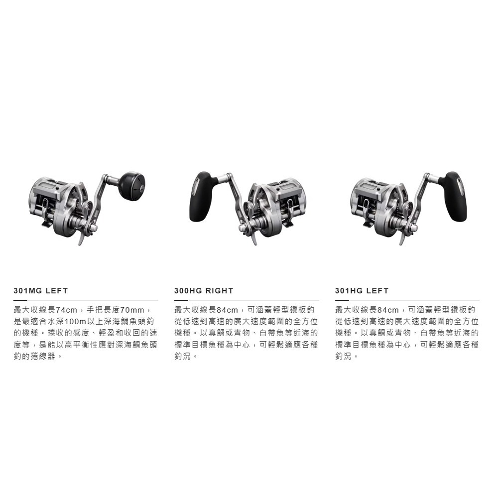 紅海釣具企業社【SHIMANO】 OCEA CONQUEST CT 捲線器 電子數位碼表兩軸捲線器 (24年款)-細節圖11