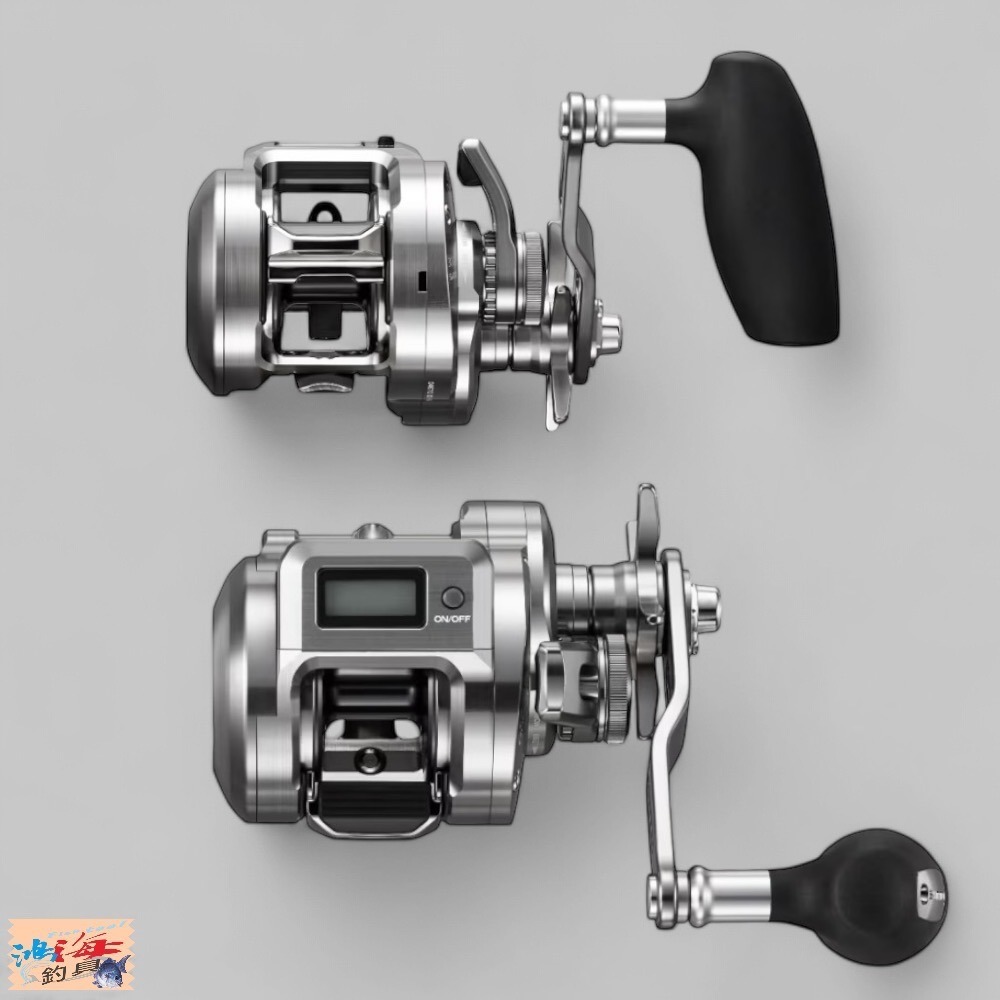 中壢鴻海釣具【SHIMANO】 OCEA CONQUEST CT 捲線器 電子數位碼表兩軸捲線器 (24年款)-細節圖2