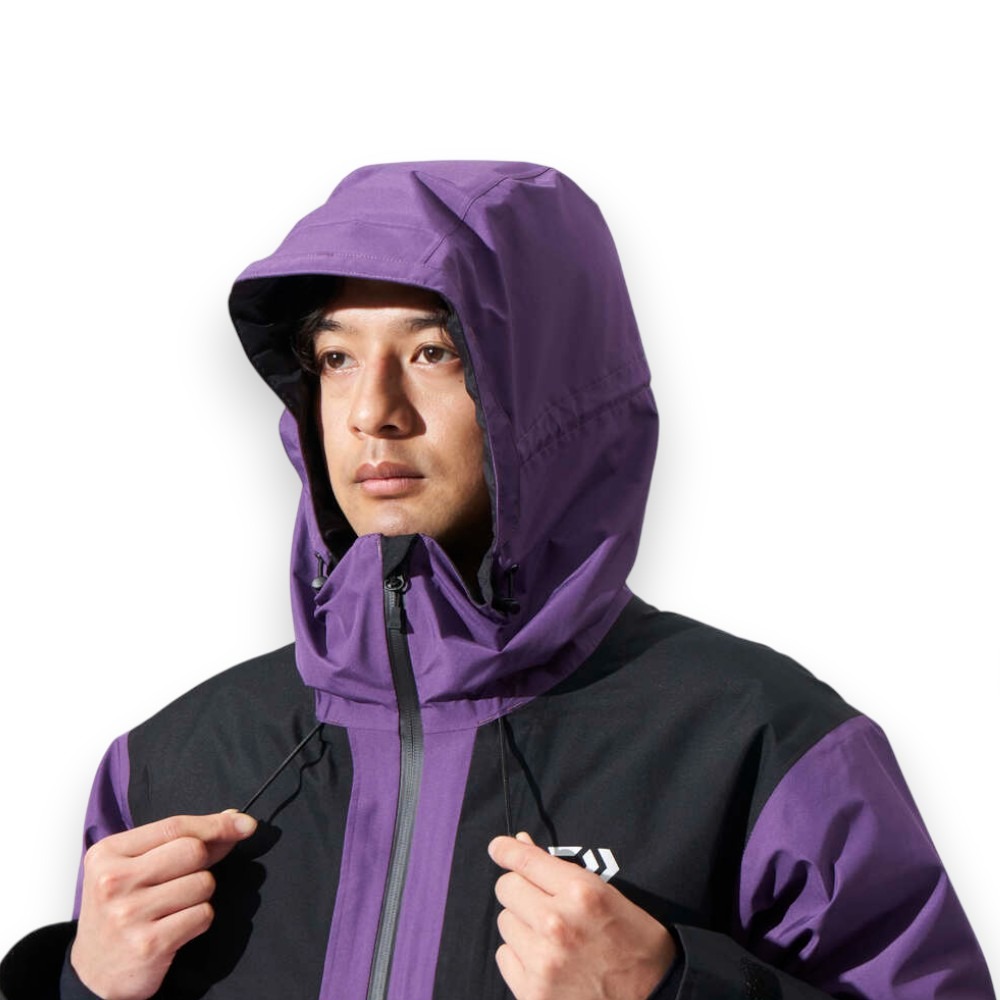 中壢鴻海釣具【DAIWA】 DW-1924 GORE-TEX 黑色保暖釣魚套裝 (24年秋冬款) 雨衣-細節圖7